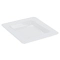 Fineline Settings White Tiny Twists Appetizer Tray 6202-WH